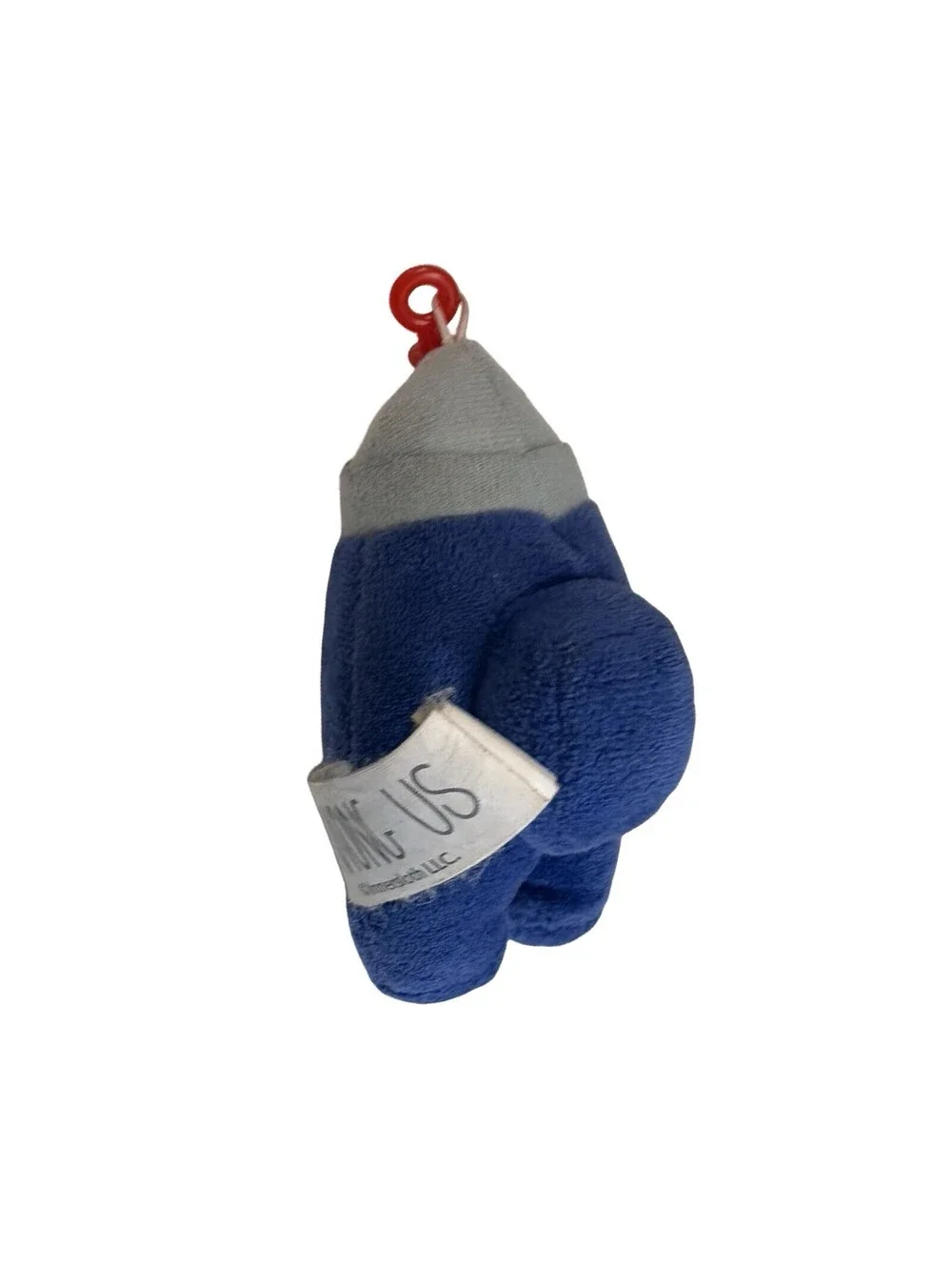 Toikido Among Us 4 In Stuffed Plush Hanger Bag Clip Keychain Blue